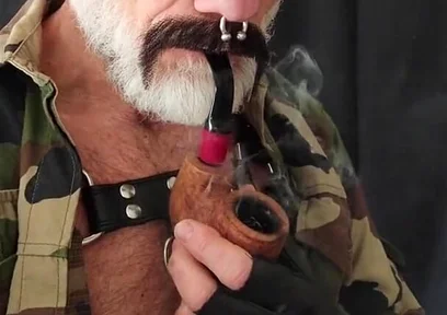 Ex Mil Dad in Camo Gear