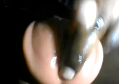 Teasing Playing with My Fake Pussy Double Side Doll