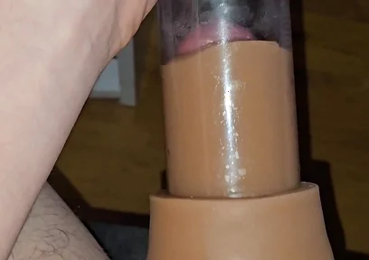 My Dick Vs Vacuum Pump - Watching It Get Bigger