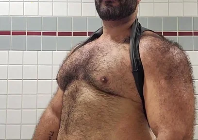 Man in Bathroom