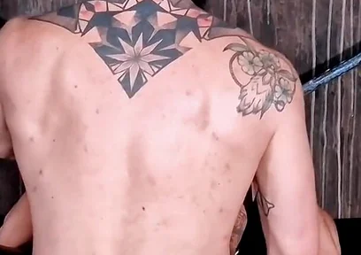 Bondage Piss Wax Slave by the Bearded Master