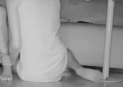 Horny Stepson Seduces His Stepdad, Caught on Night Vision Cam - Part 2