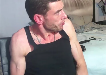 Big Load at the End, Intense Eyes Facial Expression Throughout