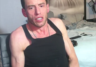 Big Load at the End, Intense Eyes Facial Expression Throughout