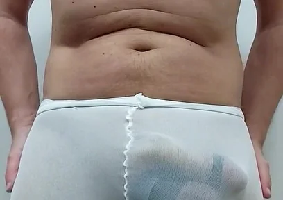 Masturbating with My Tights