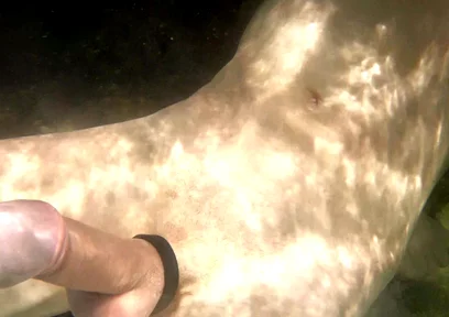 River Current Plays with My Dick Soft and Hard