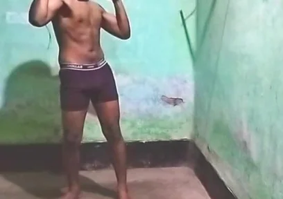 Gym Muscular Gay Friend After Exercise Big Dick Gay Porn