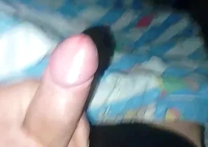 German Uncut Cock Masturbate After Work