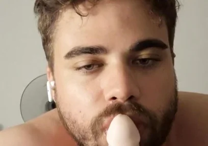 Blowjob Training with My Dildo - Beepied