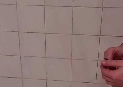 Daddy Jerks off in Shower. Soapy, Uncut, Voyeur Cam