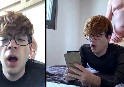 Young Amateur Boy Getting Fucked in the Ass by Old Stepdaddy