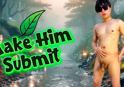 A Cock Sucker Challenged His Friend to Wrestle and Submit to Him