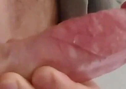 Milking My Cock with a Ring on My Balls