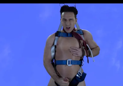 Flying on My Green Screen and Cuming