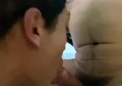 Caught Jerking Deepthroat Surprise to Desk Gape Fest