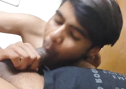 Cute and Funny Indian Twink Suck Dick