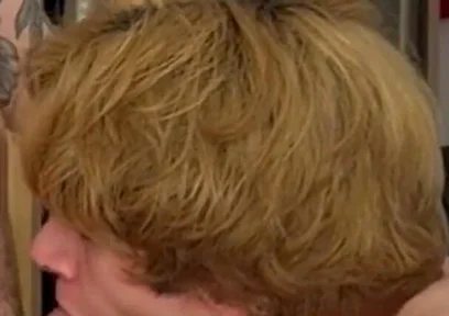 Surprise for the Courier: Naked Handjob Sucking for Tips Deep Fuck