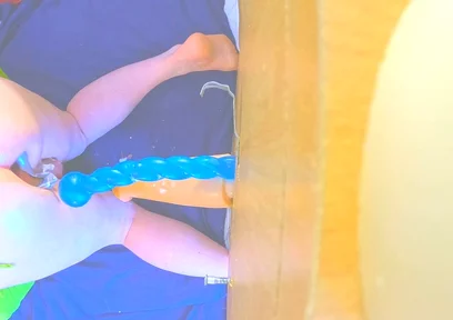 Juicy Anal Play with 2 Dildos, Speculum Makes Me Farting Like Crazy