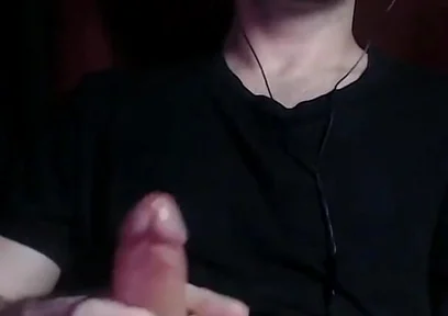 Horny Guy with Huge Massive Cock Big Load. Hot Cumshot