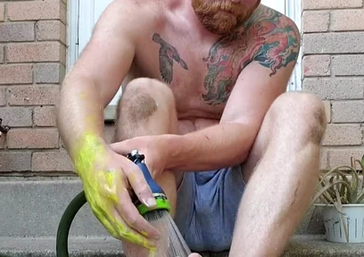 I Needed to Wash My Hands and Feet I After Got a Little Carried Away with a Painting I Was Working on