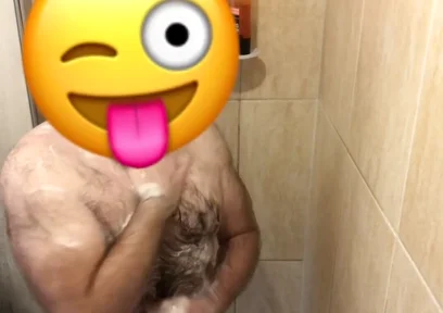 More Wet Fur and Swinging My Cock Around