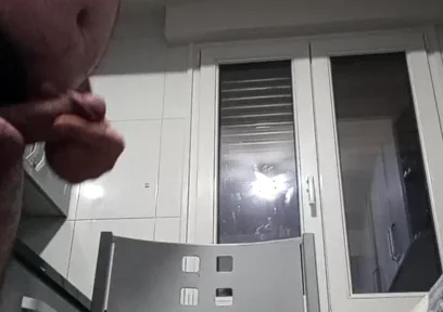 Handsome Chubby with Hard and Fat Masturbating