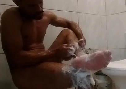 Filming Colleague in the Bathroom