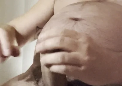 Hairy Stepdaddy Bator, Hot Cheesy Wank & Cum