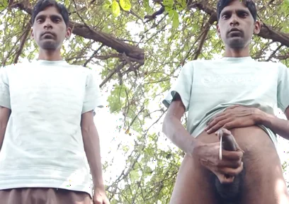 Outdoor Masturbation and Cumming