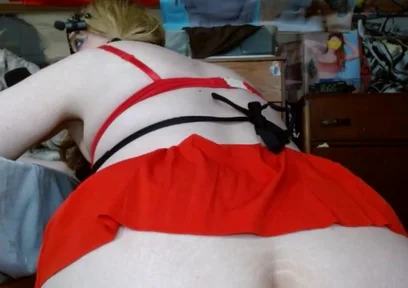 Fat Sissy Pig Playing on the Floor Like It Should Be