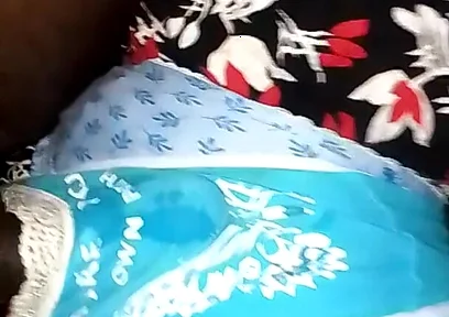 They Hit the Panties of the Stepsister Next Door and Put Things on Them