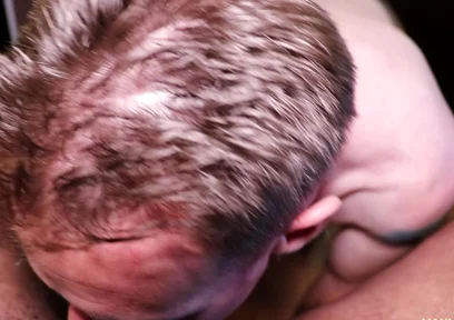 Big Dan Gags Sucking My Dick