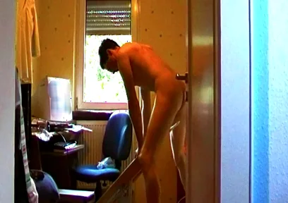 Fleshlight Pussy Stand Fuck Masturbation in Front of Window