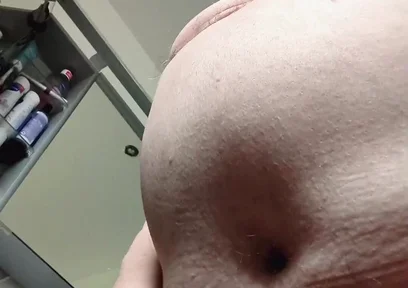 Pissing and Asshole From Below