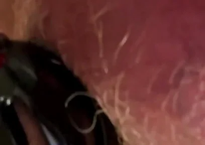 Pissing with a Cock Cage on