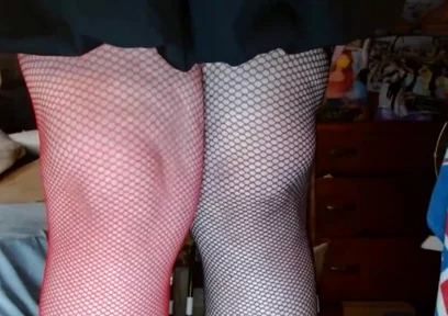 Fat Crossdressing Sissy gets low while dancing