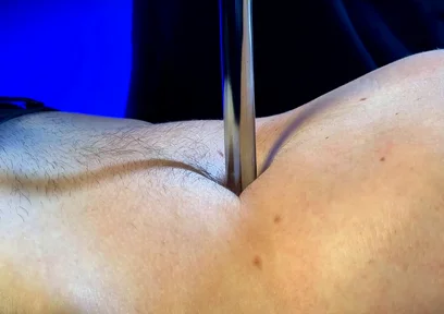 Deep Belly Button Play and Abdominal Exploration