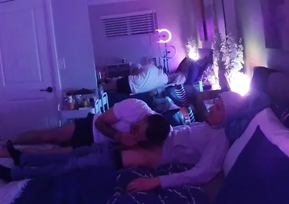 My Neighbor Pounds Me and Watches in the Mirror.