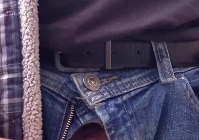 Masturbating Outdoors - Showing off for Neighbours Wearing Jeans Talking Dirty and Cumming - Rockard Stepdaddy