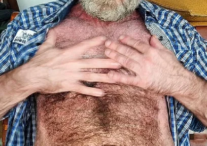 Stepdaddy Alone in Office