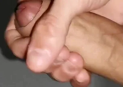 A Very Powerful Stream From a Large Penis