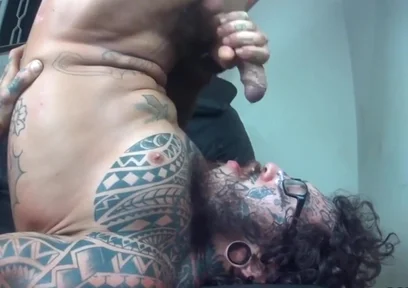Slutty Cumming on Her Own Face