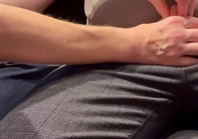 2 Guys Get the Uncut Cocks and Balls Out of Their Pants and Play