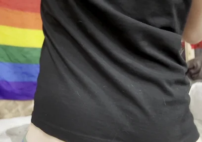 Close up of Dildo Anal Fucking Smooth Hole Gaping Open