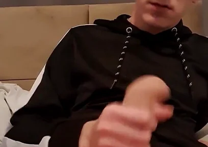 Skinny Young Lad in White Tight Boxers