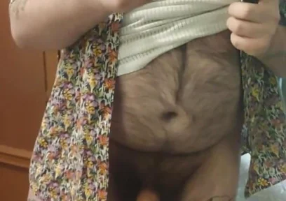 Just Couldn't Oppose Wanking in Front of This Huge Fucking Mirror
