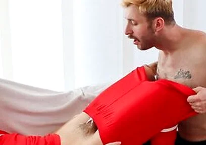 Stepson Jacob King Gets His Sore Thigh Treated By Stepdad Nicholas Ryders Loving Hands
