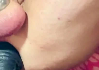 Pinky Stockings Dildo Ride