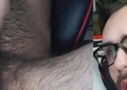 20 Centimeter Penis Pumping a Lot of Milk, with My Face!!