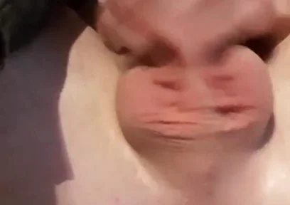 Jerking off From Above